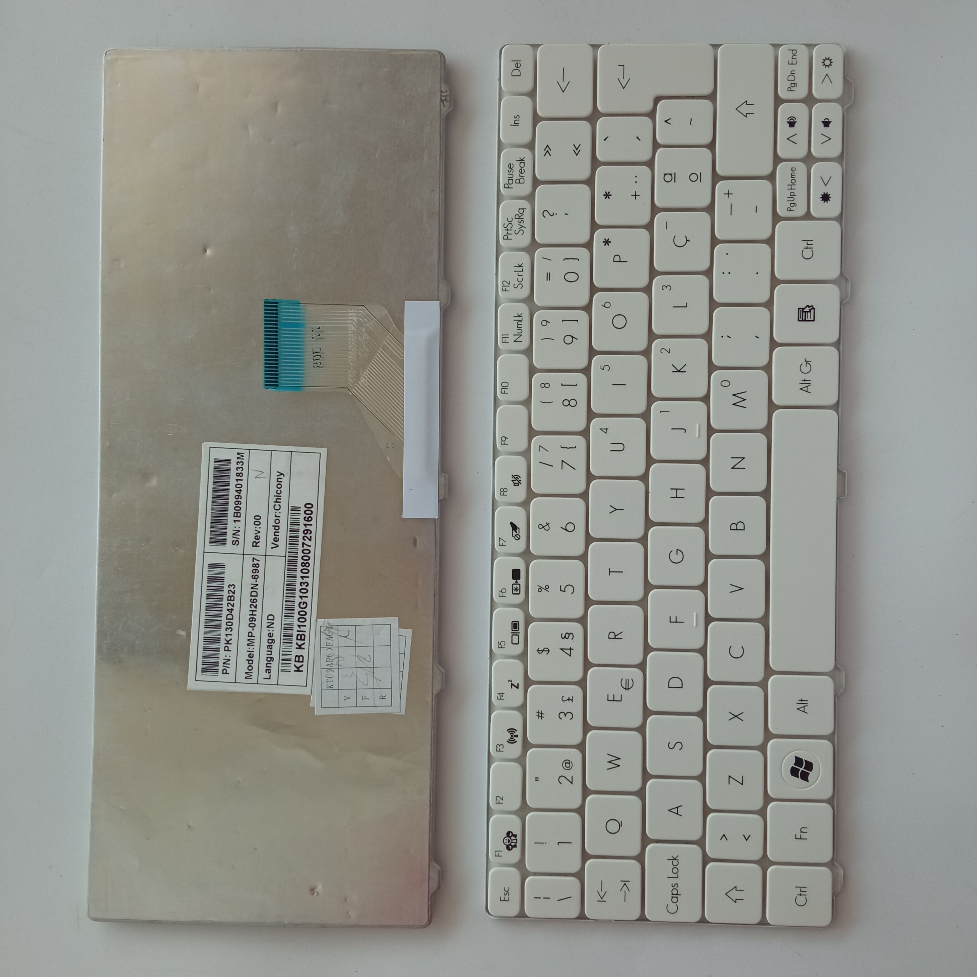 Picture of New Replacement Laptop Keyboard For ACER LT27/LT23/LT25/LT28/LT40/LT22/ZE6/LT21 WHITE PO Layout
